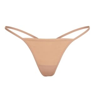 SKIMS t-string thong in Ochre PN-THG-0070